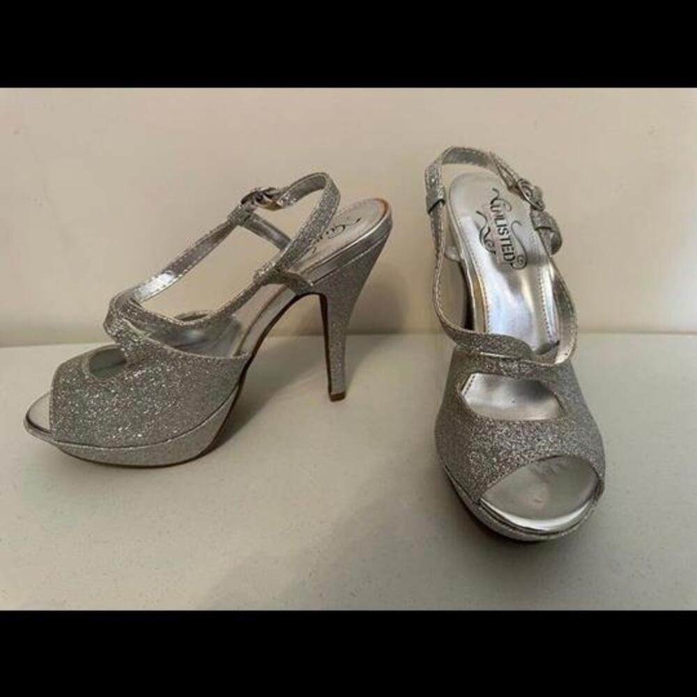 Gorgeous silver heels by Kenneth Cole to elevate your look with sophistication